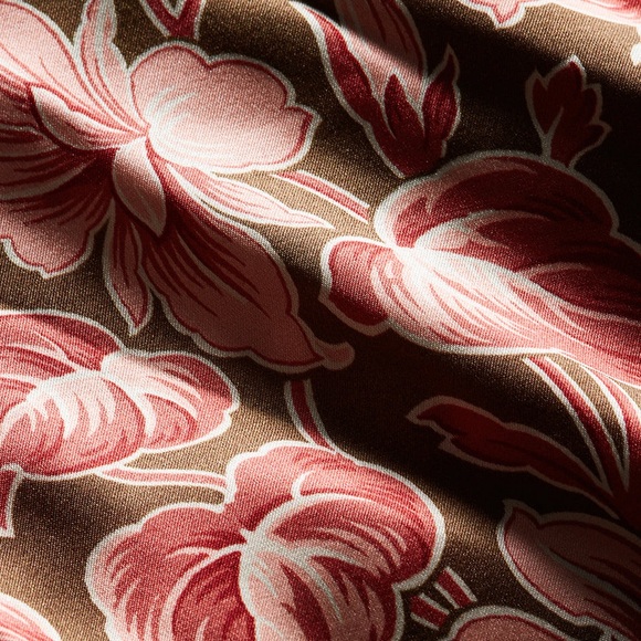 Veronica Beard Seymour Stretch-Silk Dress in Deep Ochre NWOT - Picture 8 of 9